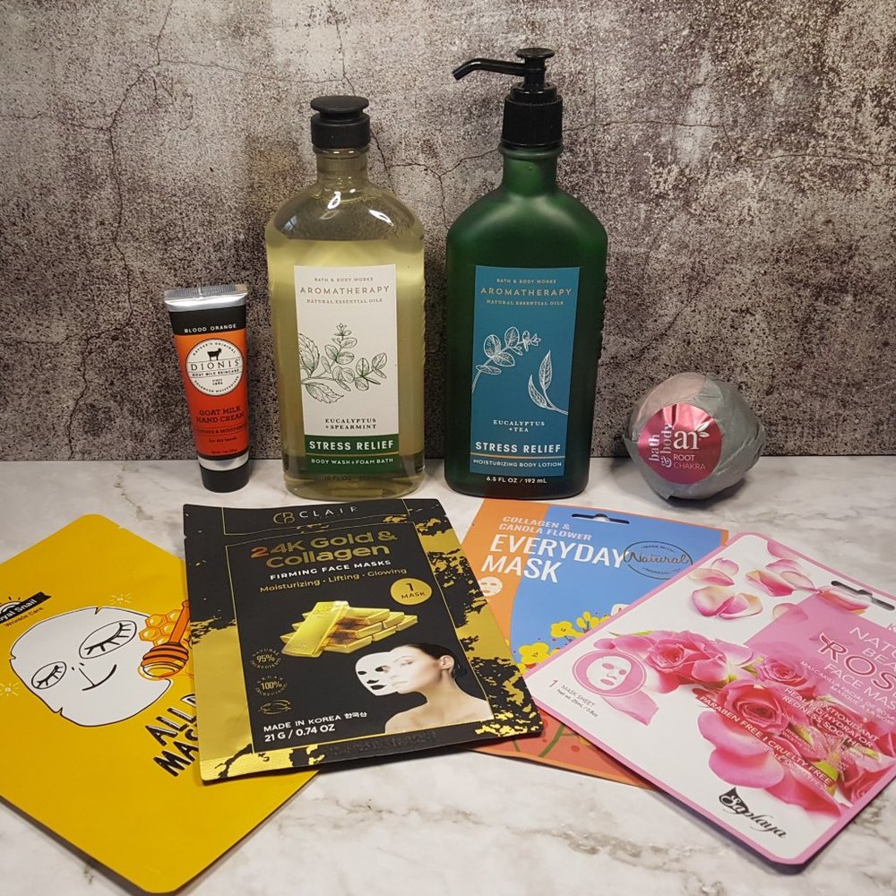 Spa Gift Set Bath & Body Works, Clear, K-Beauty, Dionis & more - Picture 1 of 10